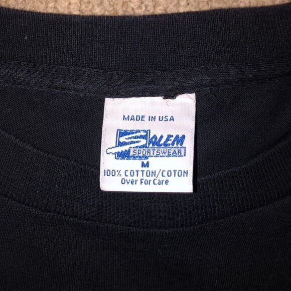 Vintage 1993 Larry Bird Night Boston Garden Single Stitch T-Shirt | Medium - Picture 3 of 4